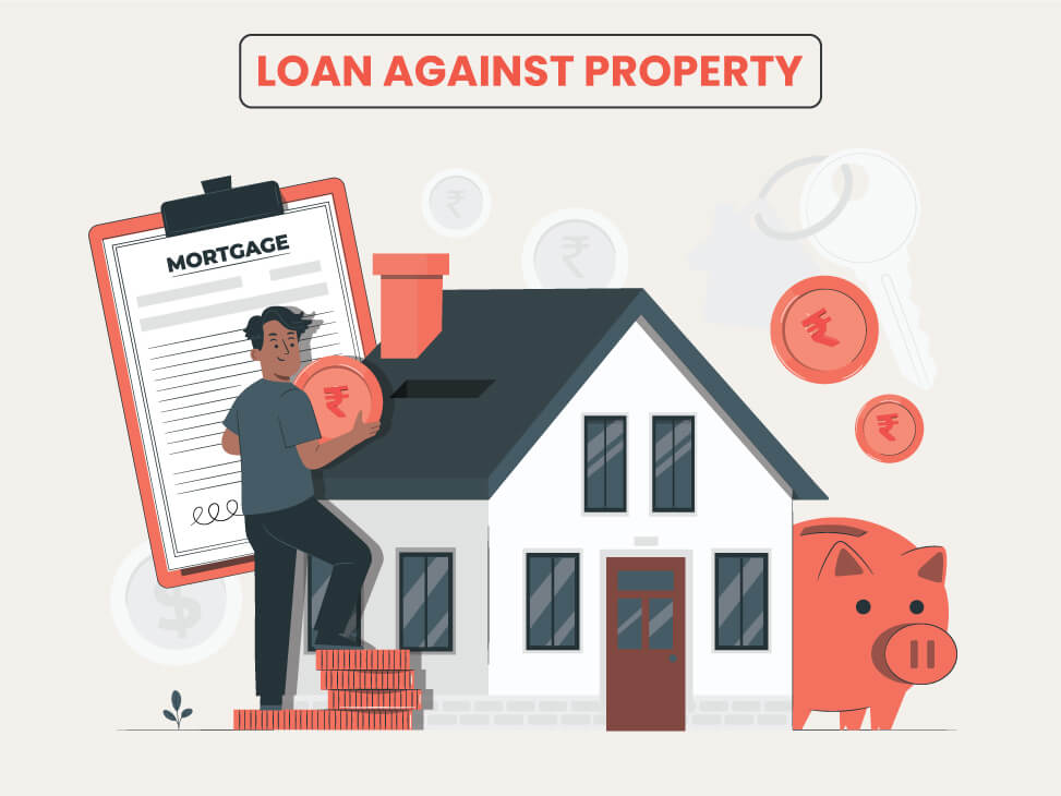 Loan Against Property Unique Illustration